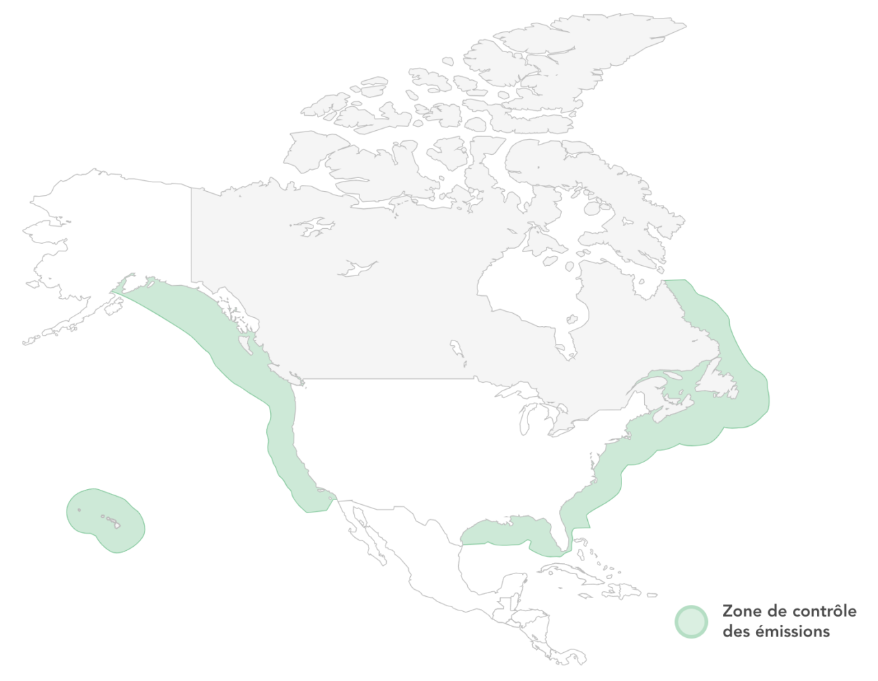 Zone de contrôle
des émissions